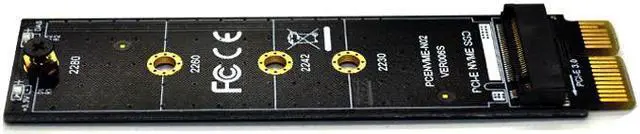 Main image of M.2 NVME Adapter M.2 SSD to PCIE 3.0 X1 Expansion Card Converter Riser Card M Key Connector with M.2 Heatsink Supports NVMe SSD