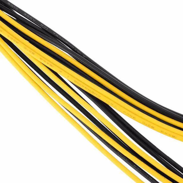 Alt view image 5 of 6 - High Quality 20cm Dual 6 Pin Female To Single 8 Pin Male PCIe Graphics Cards Power Cable for Dual Video Cards System