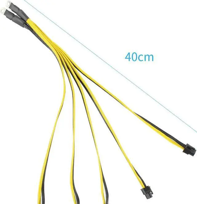 Alt view image 3 of 6 - 2pcs S7 S9 to 5X PCI-E PCIe 6Pin GPU Graphics Card Splitter Power Cable BTC Miner Bitcoin Litecoin S11 T9+ X10 L3+ A3 A841 M3 P3