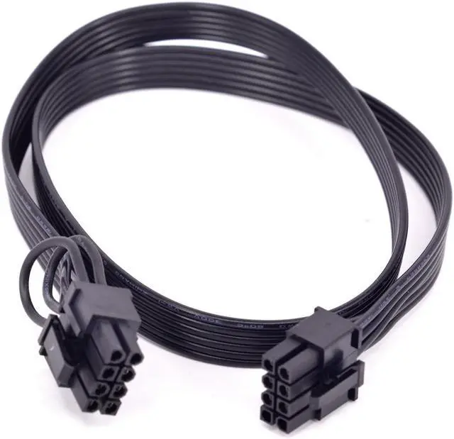 Alt view image 5 of 5 - PCIe 8pin to 6+2Pin Power supply Cable GPU 8 pin to 6pin PSU Modular For Corsair CX-M Series CX850M CX750M CX600M CX500M CX430M