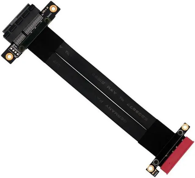 Main image of PCIe 3.0 x4 Riser Card Extender Cable PCI Express Connector Graphics Card Cable Extension Port Adapter