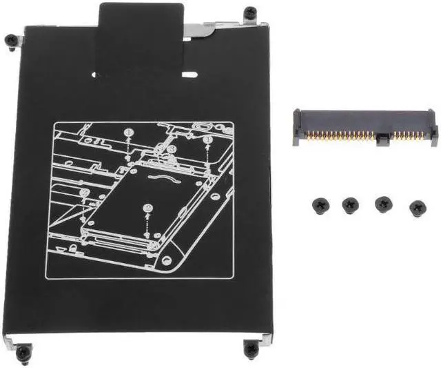 Main image of 1Set HDD Caddy Adapter Hard Drive Disk Interface Bracket SSD Cable Connector Laptop Accessory Screw For HP 820 G1 G2