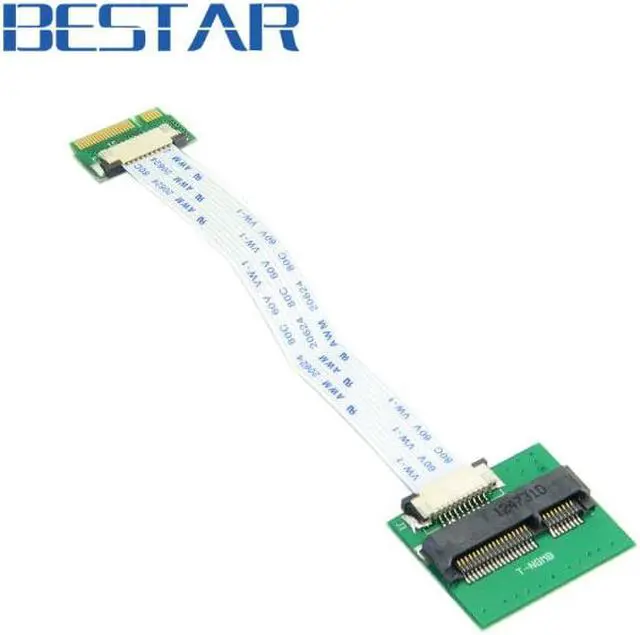 Mini pci express pcie pci-express PCI-E mSATA SSD to for Lenovo X1 1X  Carbon Ultrabook SSD Add on Cards PCBA with LIF Cable
