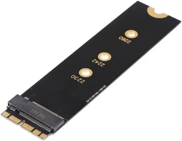 Alt view image 6 of 6 - M.2 PCIE NVME SSD M.2 nVME SSD Adapter Card for Upgrade 2013-2015 Year Macs(Not Fit Early 2013 MacBook Pro)