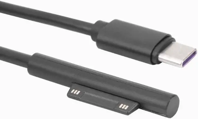 Alt view image 6 of 6 - Type-C Adapter Cable 1.5m Power Bank Charger Reliable Converter Chip PD charger Cord for Microsoft Surface Pro 5 6 Surface Book