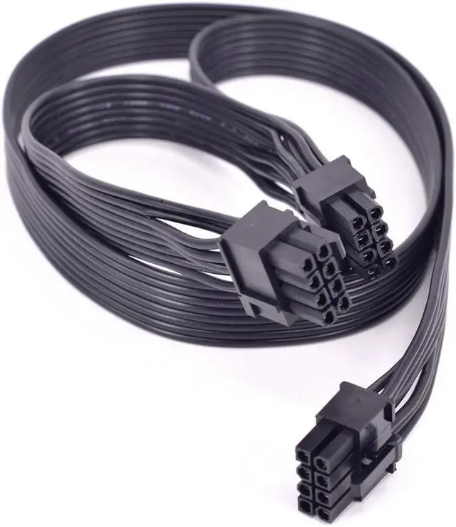 Main image of PCI express GPU 8pin to Dual 6+2Pin 8 Pin Power supply Cable PCI-e Graphics card 8pin 1 to 2 power cord For Corsair CS series