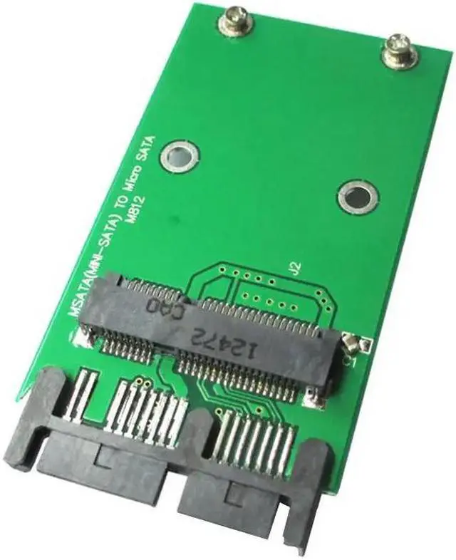 Alt view image 5 of 6 - Mini Pcie Msata 3X5 Ssd To 1.8 inch Micro-Sata Adapter Card + Usb Micro-Sata Cable 7+9Pin 13Pin Usb To Ssd Usb To Mini Pcie
