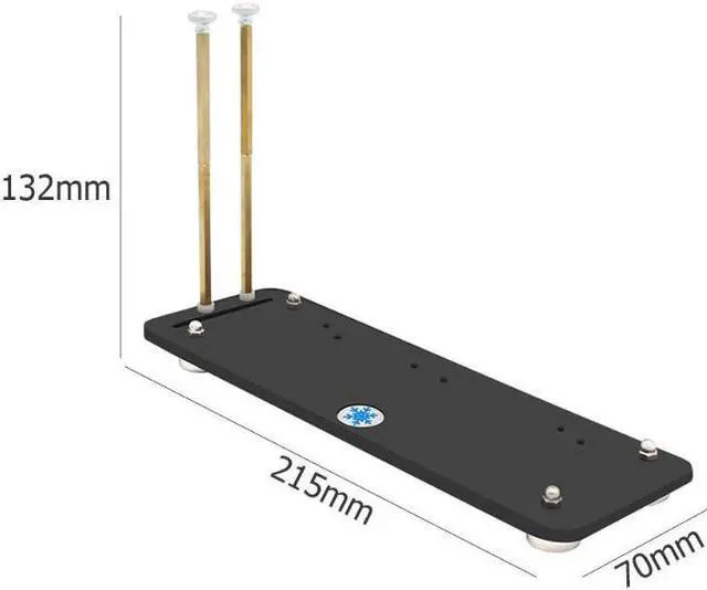 Alt view image 6 of 6 - Graphics Cards Stand DIY ATX case PCI-E external built-in kickstand Mounting bracket for pcie x1 x4 x16 riser cable R L Version