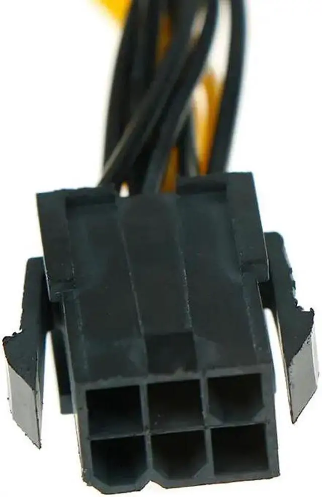 Alt view image 5 of 6 - Amify 1pc GPU PCI-E 8Pin to Double PCI-E PCI Express 8Pin(6Pin+2Pin) Splitter Cable Power Connector 30cm Cable