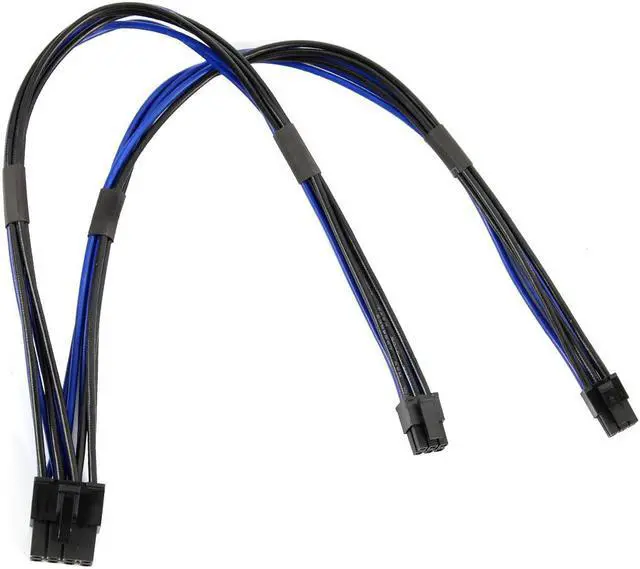 Main image of Dual Mini PCI-E 6Pin 6P to Standard PCIE 8Pin 8P Video Graphics Card Cord Power Cable for Apple Mac G5 for Mac Pro Accessories