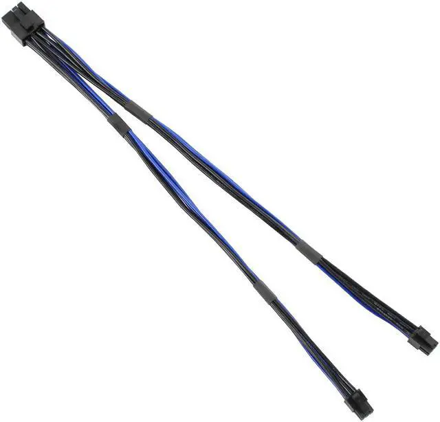 Alt view image 6 of 6 - Dual Mini PCI-E 6Pin 6P to Standard PCIE 8Pin 8P Video Graphics Card Cord Power Cable for Apple Mac G5 for Mac Pro Accessories