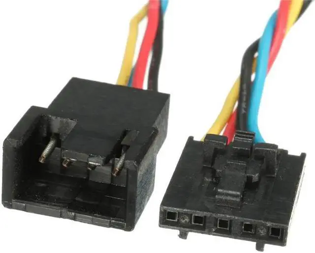 Alt view image 4 of 9 - 1Pc Dedicated Fan Adapter Conversion Line 5 Pin 4 Wire Interface Computer CPU Case Fan Connector Cable Adapter For DELL