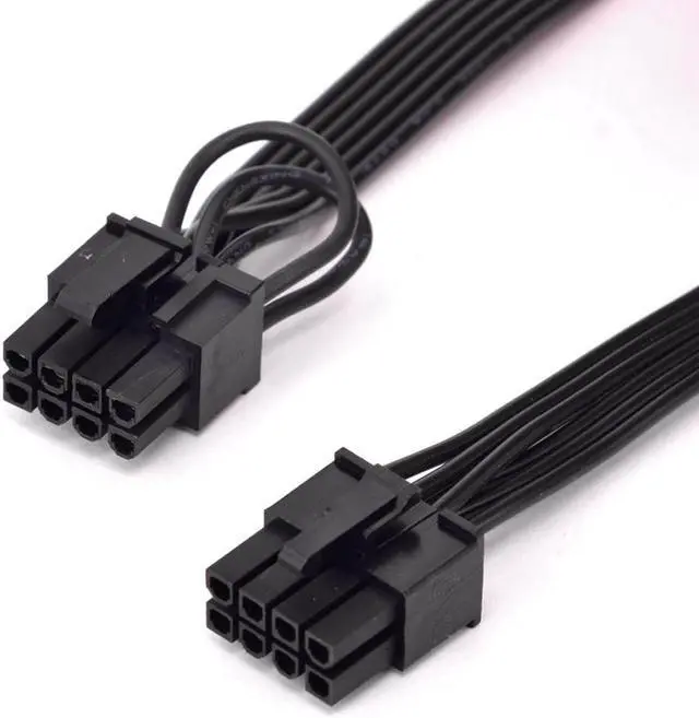 Alt view image 5 of 5 - 4-Packs PCI express 8pin to 6+2Pin Power supply Cable GPU 8 pin to 6pin PSU Modular For Corsair RM Series RM1000 RM850 RM750 RM650 RM550