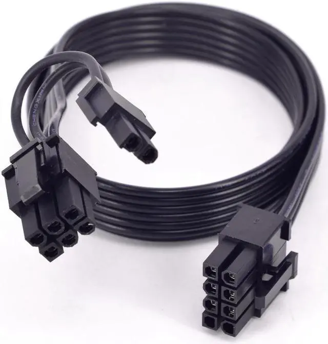 Alt view image 3 of 5 - 4-Packs PCI express 8pin to 6+2Pin Power supply Cable GPU 8 pin to 6pin PSU Modular For Corsair RM Series RM1000 RM850 RM750 RM650 RM550