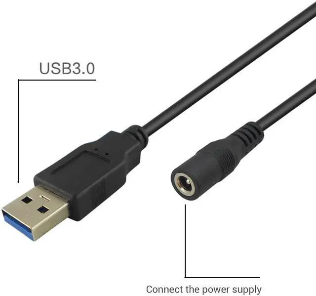 Alt view image 3 of 7 - 3 Port USB 3.0 Splitter Desk Round Hole USB Hubs with Card Reader Computer USB Hubs Converter Laptop PC
