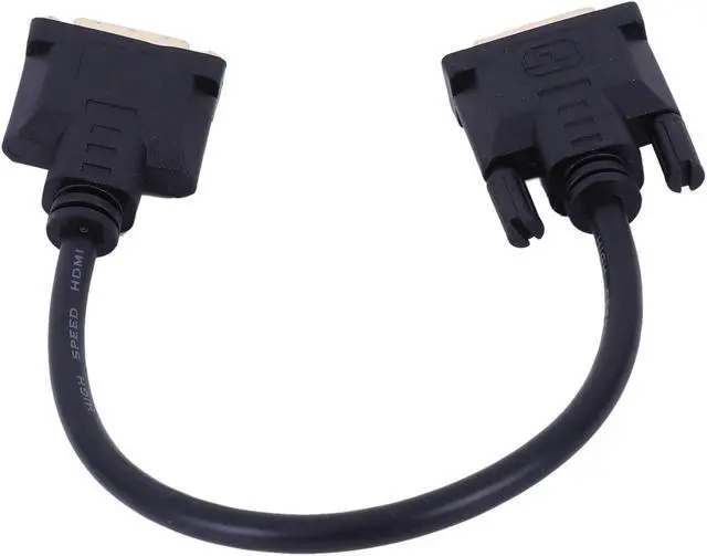 Alt view image 3 of 11 - DVI D Dual Link Male Digital 24+1 to DVI 24+1 Female VIDEO Extension Cable 30cm for Monitor Projector