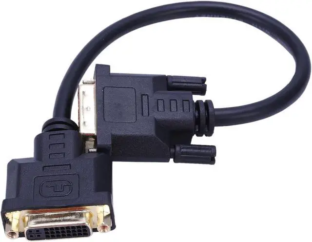 Alt view image 5 of 11 - DVI D Dual Link Male Digital 24+1 to DVI 24+1 Female VIDEO Extension Cable 30cm for Monitor Projector