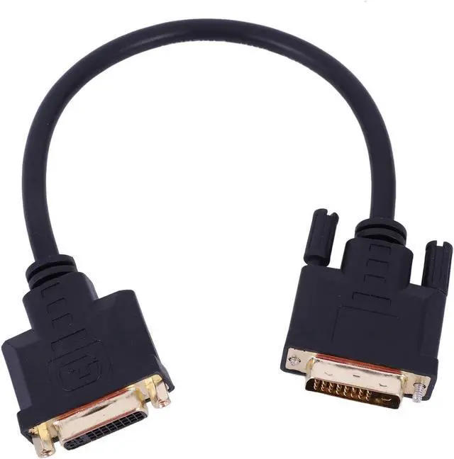Alt view image 2 of 11 - DVI D Dual Link Male Digital 24+1 to DVI 24+1 Female VIDEO Extension Cable 30cm for Monitor Projector