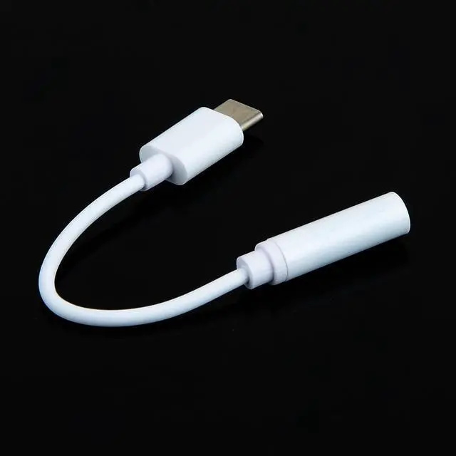 Alt view image 2 of 3 - 1Pcs USB Type C to 3.5mm Jack AUX Headphone Audio Adapter Usb C to 3.5 Earphone Headset Audio Splitter Adapter Cable for Smartphone
