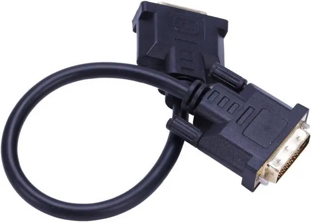 Alt view image 6 of 11 - DVI D Dual Link Male Digital 24+1 to DVI 24+1 Female VIDEO Extension Cable 30cm for Monitor Projector
