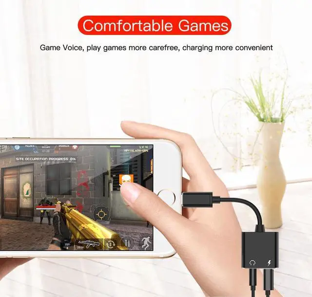Alt view image 9 of 14 - Type C To 3.5 mm Earphone Jack Adapter 2 in 1 USB C Audio Cable Converter Charging Splitter Headphone Adapter For Samsung Xiaomi