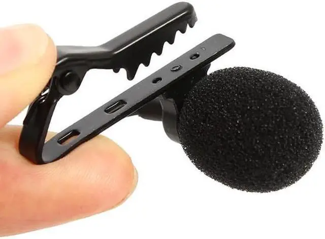 Alt view image 5 of 6 - USB Lavalier Microphone Clip on Collar Condenser Microphone Lapel Mic For Meeting PC Laptop Gaming Tourist Guide Using
