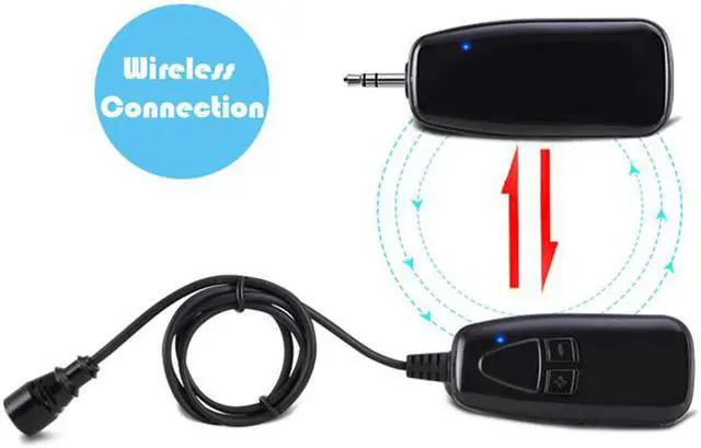 Alt view image 3 of 6 - 2.4G Wireless Microphone Lapel Clip Microphone Rechargeable Voice Amplifier automatic pairing Mic for conference teaching class