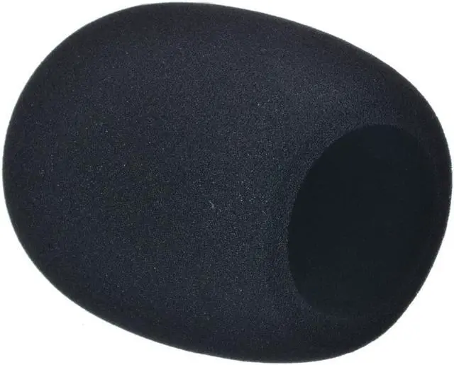 Alt view image 2 of 6 - 1PC Pop Black Microphone Foam Cover Filter Windscreen Sponge Cover Replacement For Blue Yeti Pro Mic