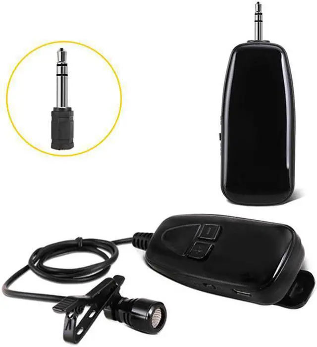 Main image of 2.4G Wireless Microphone Lapel Clip Microphone Rechargeable Voice Amplifier automatic pairing Mic for conference teaching class