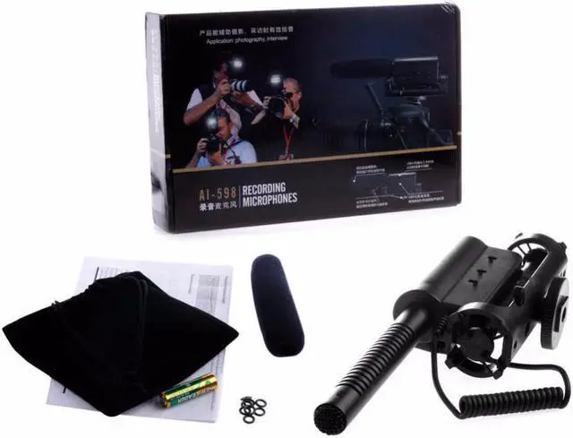Alt view image 2 of 6 - SGC 598 Interview Photography Mic Microphone Camera DV For Nikon Canon Sony New