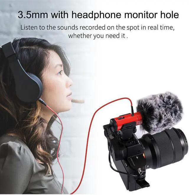 Main image of MAMEN 4 Color Video Record Microphone for DSLR Camera Smartphone Osmo Pocket Youtube Vlogging Mic for iPhone Android DSLR Gimbal