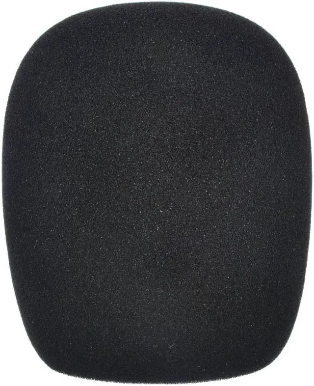 Alt view image 3 of 6 - 1PC Pop Black Microphone Foam Cover Filter Windscreen Sponge Cover Replacement For Blue Yeti Pro Mic