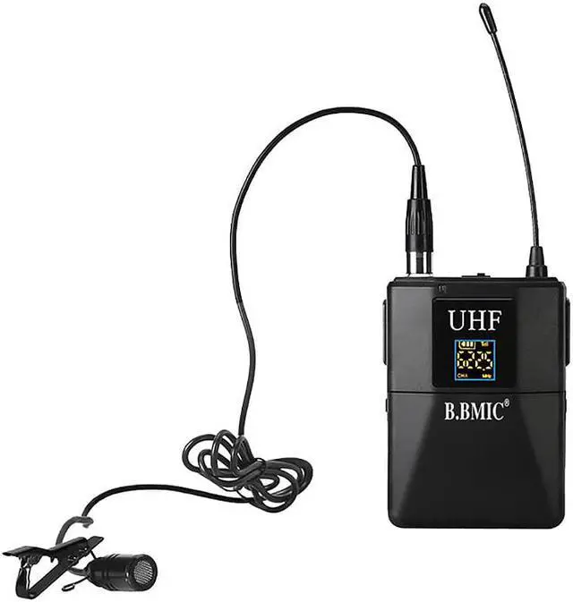 Alt view image 2 of 6 - B.BMIC U Segment Wireless Lavalier Micro phone Vocal Lapel Clip Mic Voice Amplifier Mini Mic for Teaching Speech