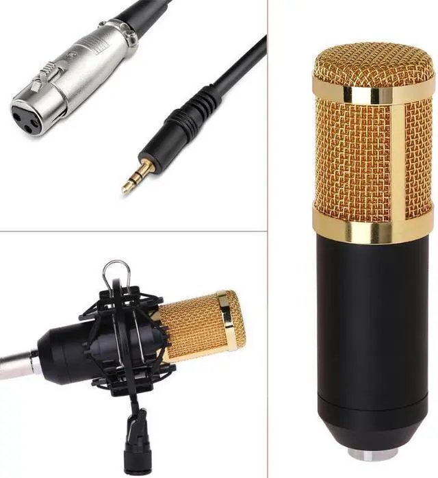 Alt view image 6 of 6 - Professional BM 800 Condenser Microphone Video Recorder Studio Microphone for Studio Live Streaming And Broadcasting Recording