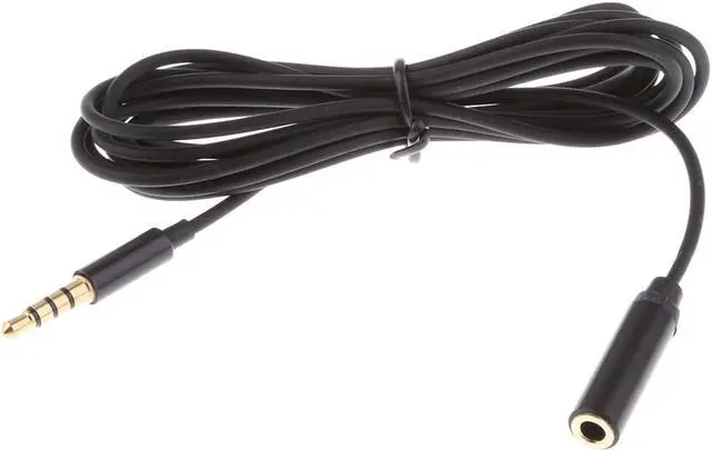 Alt view image 6 of 6 - Plastic 3.5mm Plug Microphone Extension Cable Wire for Mobile Phone Cellphone Smartphone Headphone Earphone Mic Accessory 2m