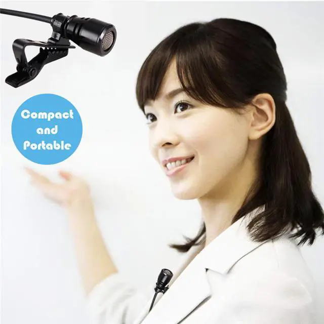Alt view image 4 of 6 - 2.4G Wireless Microphone Lapel Clip Microphone Rechargeable Voice Amplifier automatic pairing Mic for conference teaching class