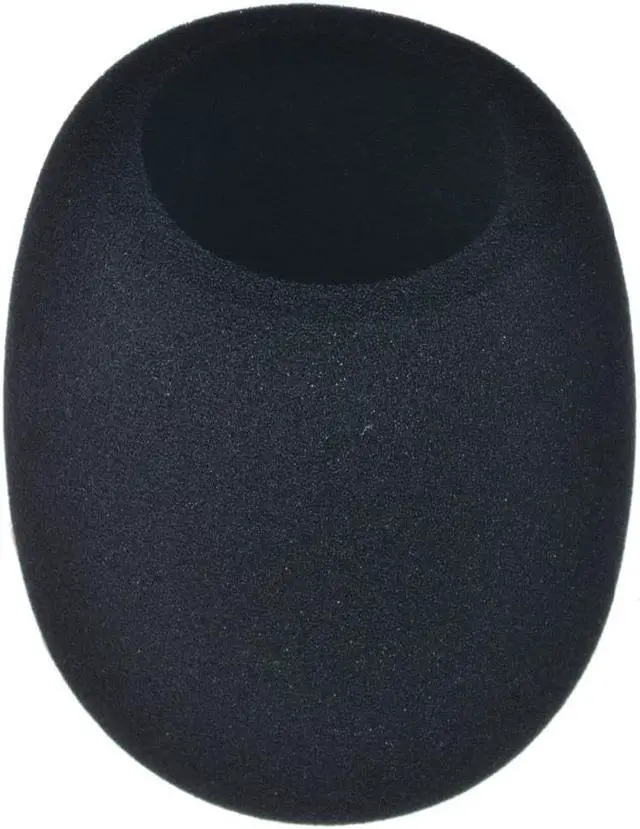 Alt view image 4 of 6 - 1PC Pop Black Microphone Foam Cover Filter Windscreen Sponge Cover Replacement For Blue Yeti Pro Mic