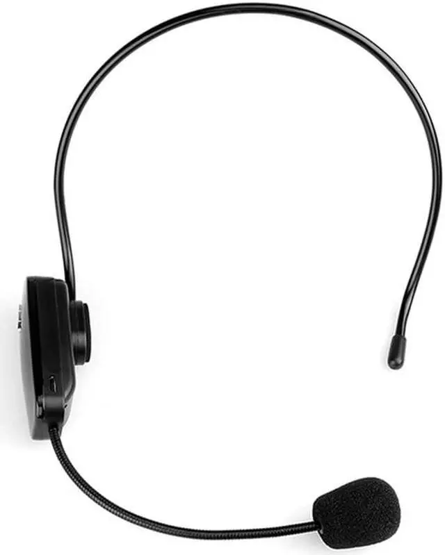 Alt view image 2 of 6 - Wireless Microphone Headset MIC Voice Amplifier FM Transmitter 87.5 108MHz & Rechargeable Battery for Teaching Tour Guide Y443