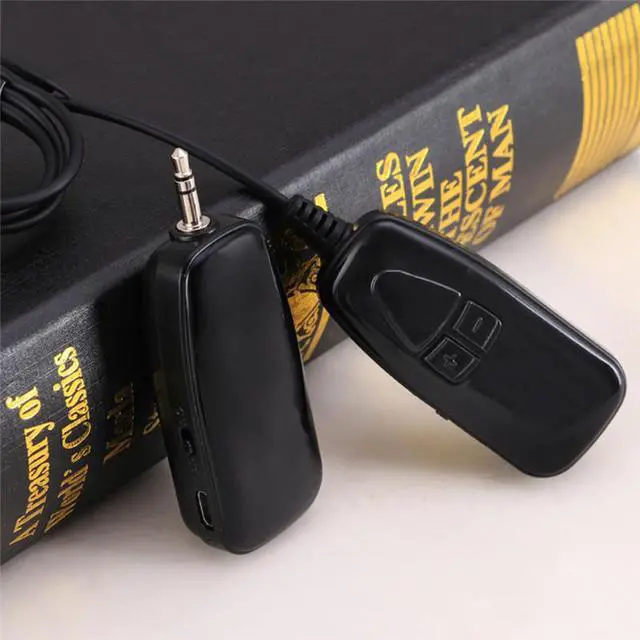 Alt view image 5 of 6 - 2.4G Wireless Microphone Lapel Clip Microphone Rechargeable Voice Amplifier automatic pairing Mic for conference teaching class