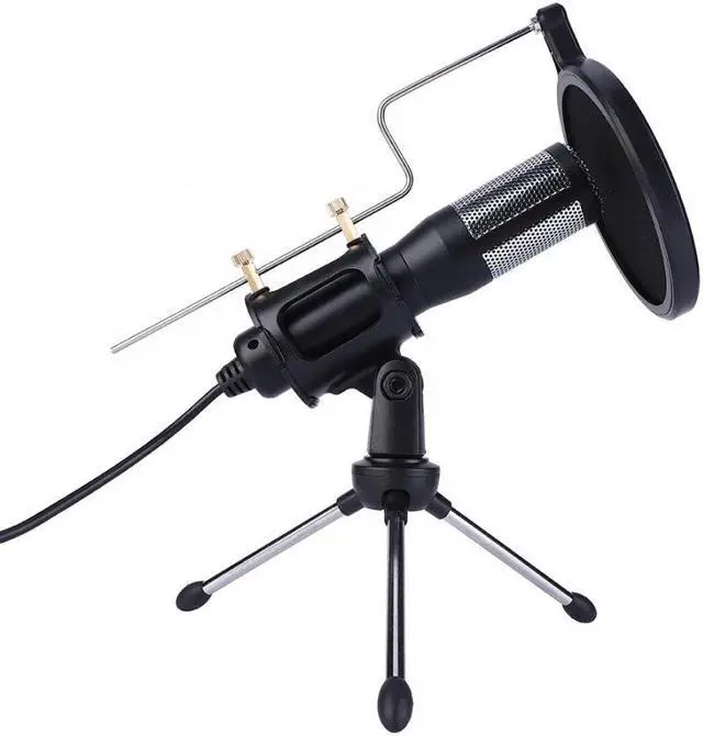 Alt view image 3 of 6 - AK 3 USB Condenser Microphone Free Drive Conference Desktop Mic for Computer/Mobile Phone microfono for broadcasting, interviews