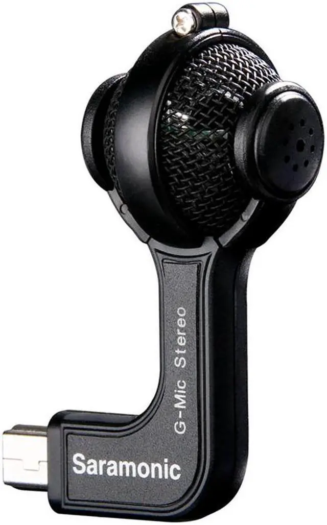 Alt view image 6 of 6 - Saramonic G Mic for Gopro Mic Accessories Mini Dual Stereo Ball Professional Microphone for Gopro Hero4 Hero3+ Hero3 Acti