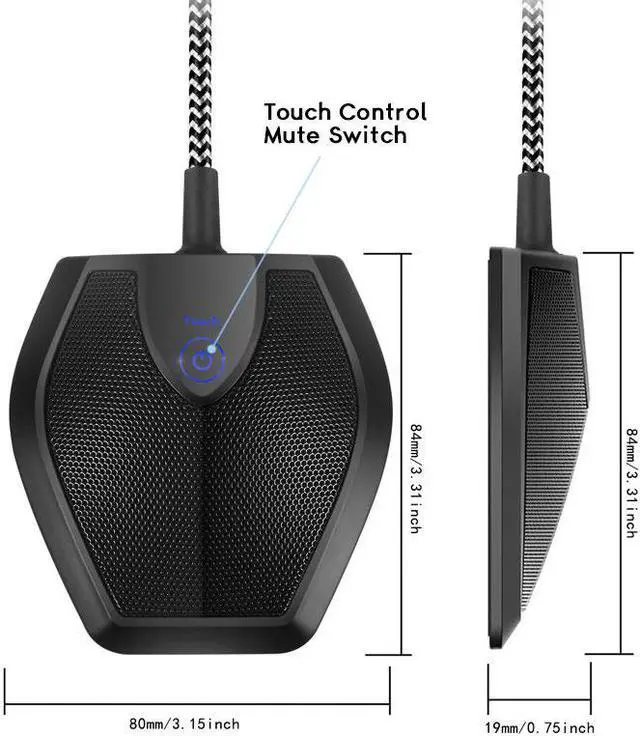 Alt view image 5 of 6 - Microphone USB Condenser Desktop Microphone For Computer Conference Tabletop Microphone USB Mic Micro Microfone Mikrofon