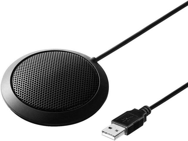 Alt view image 4 of 6 - 360 Degree Omnidirectional Condenser Microphone Audio Conference Microphone Amplifier Office PC