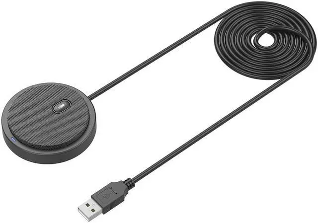 Alt view image 6 of 6 - USB Omni directional Condenser Microphone UM02 Mic For Meeting Business Conference Computer Desktop Laptop Voice Chat Video Game