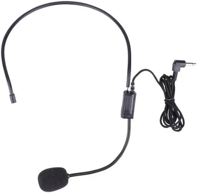 Alt view image 6 of 6 - 3.5mm Wired Microphone Headset Studio Conference Guide Speech Speaker Stand Multifunctional Microphone For Voice Amplifier