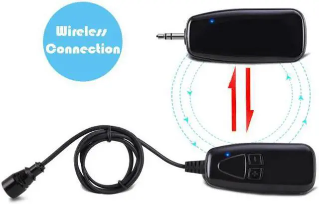 Alt view image 3 of 6 - XXD G18L 2.4G Black Wireless Bluetooth Head clip Microphone Lapel Clip Microphone Rechargeable Voice Amplifier