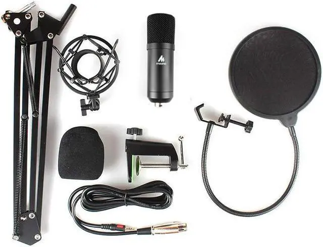 Alt view image 5 of 6 - Professional USB Microphone Kit Condenser Microphone for Computer Audio Studio Vocal Rrecording Karaoke Mic