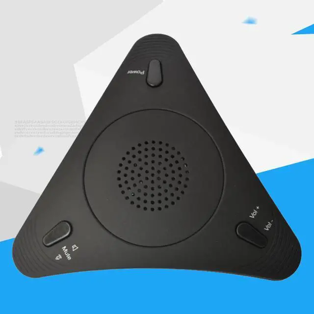 Alt view image 6 of 6 - USB 500 Omnidirectional Voip Conference Microphone Speaker Omnidirectional USB Microphone Desktop Microphone New