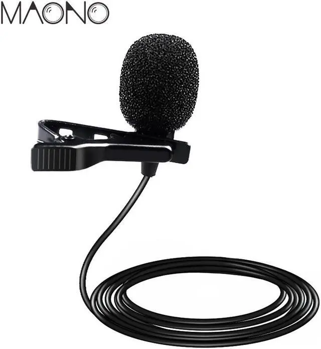 Main image of Lavalier mini professional condenser Microphone Handsfree Clip On Recording Lapel Mic for DSLR Voice Amplifier Smart phone