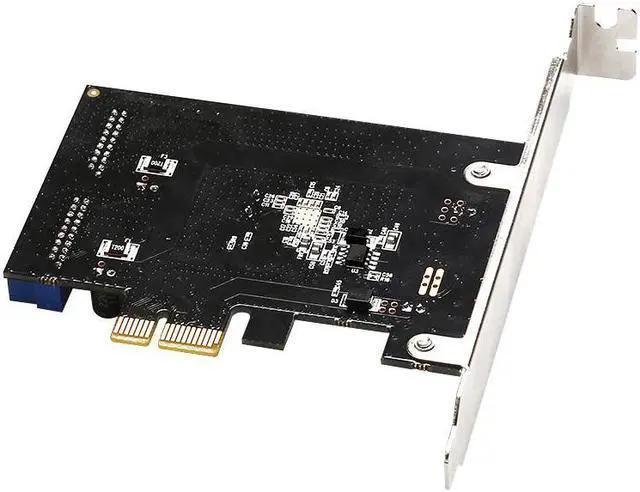 Alt view image 5 of 6 - Super Speed PCI Express to Dual 20 Pin USB 3.0 Controller Card PCI-E X1 to 2 Ports USB 3.0 Header With Low Profile Bracket